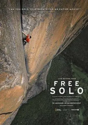 FREE SOLO filmposter.