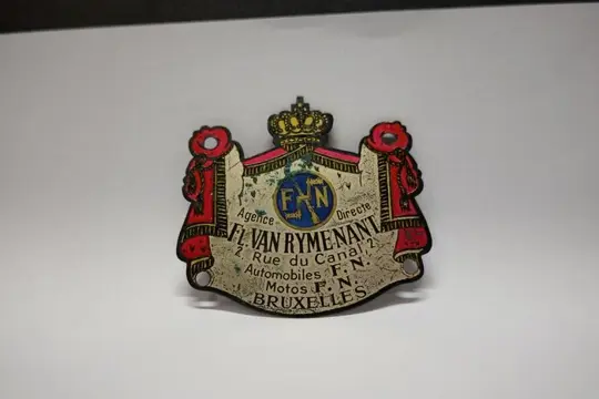 Embleem/mascotte/kenteken - FN - 1920-1930