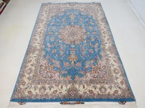 Täbriz Neu mit Seide sehr feiner signierter - Tapijt - 317