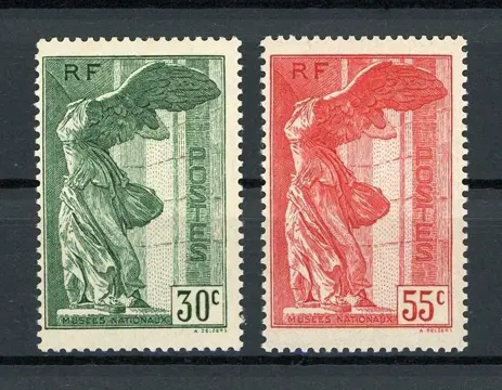 Frankrijk 1937 - Winged Victory of Samothrace, pair - Yvert n°354/355