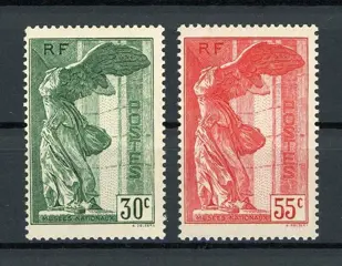Frankrijk 1937 - Winged Victory of Samothrace, pair - Yvert n°354/355