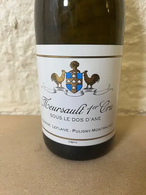 2017 Meursault 1° Cru "Sous Le Dos D’Ane" - Domaine