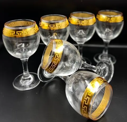 Fratelli Fumo - italian - Luxe set van 6 glazen voor rode