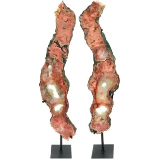 AAA Kwaliteit - Roze Amethist - Geode - 57×8×10 cm - 3.8 kg
