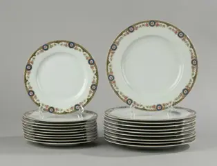 Limoges - Bord(en) (20) - Porselein