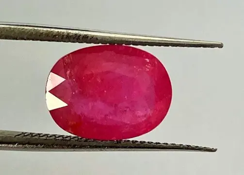 Rood Robijn - 3.30 ct