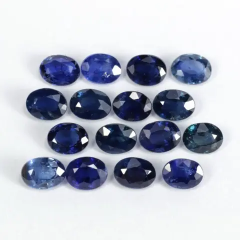 16 pcs- Geen minimumprijs - Saffier - 3.52 ct