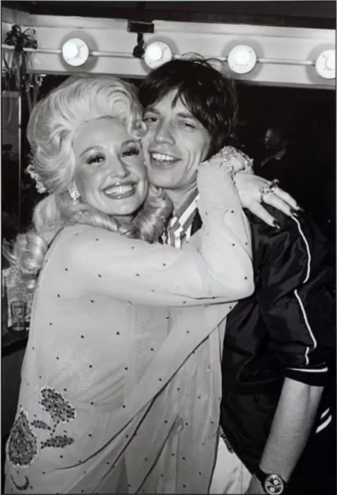 Allan Tannenbaum (1945) - Dolly Parton &amp; Mick Jagger