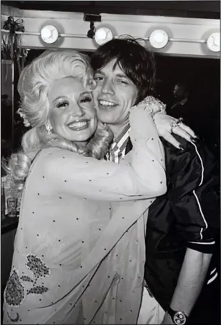 Allan Tannenbaum (1945) - Dolly Parton &amp; Mick Jagger