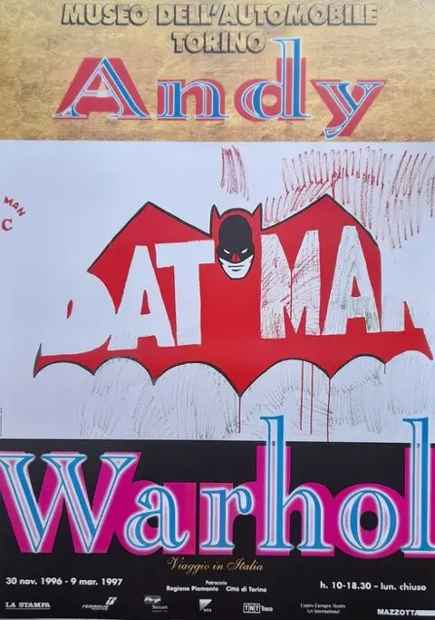 Andy Warhol - WarholBatman exhibition at Car Museum Torino