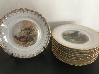 Limoges - Bord(en) (12) - Porselein