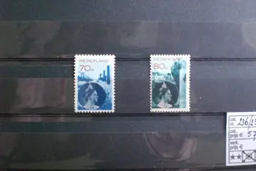 Nederland 1931/1933 - Koningin Wilhelmina 'fotomontage' - NVPH 236/237