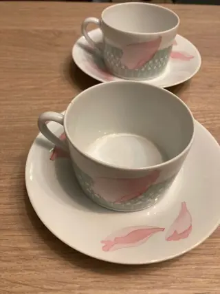 Hermès, Paris - servies onderdelen (5) - Art Nouveau -