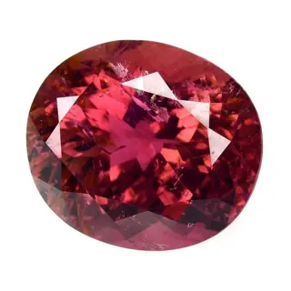 Rozeachtig Oranje Toermalijn - 16.96 ct