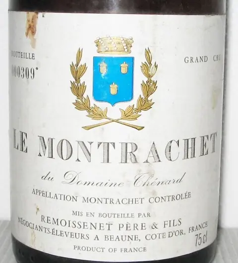 1985 Le Montrachet Grand Cru - Domaine Thénard (Remoissenet) - Bourgondië - 1 Fles (0,75 liter)