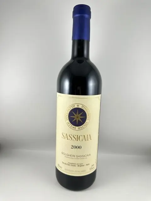 2000 Tenuta San Guido, Sassicaia - Super Tuscans - 1 Fles (0,75 liter)