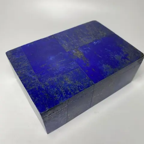 Prachtige Lapis Lazuli Sieradendoos - 0,7 Kg - 135x92x50 mm