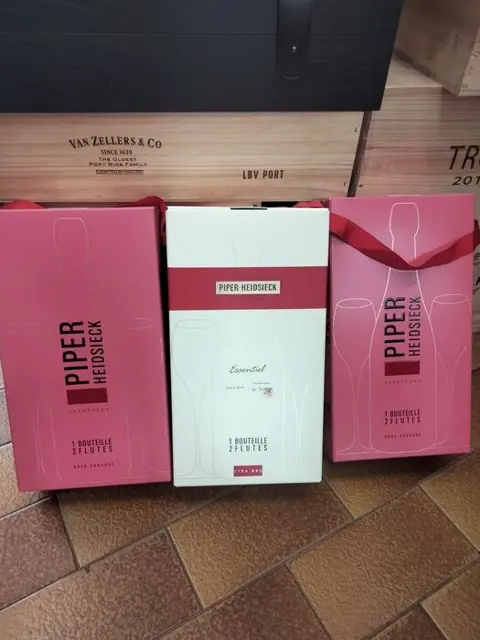 Piper-Heidsieck: Essentiel with Flute &amp; Rosé Sauvage x2