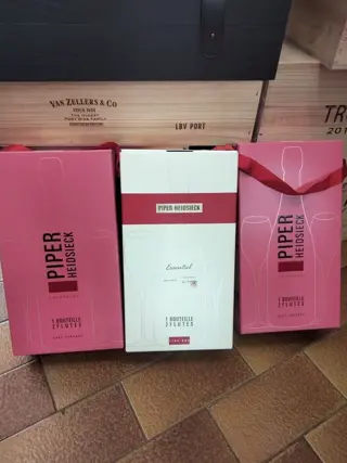 Piper-Heidsieck: Essentiel with Flute &amp; Rosé Sauvage x2