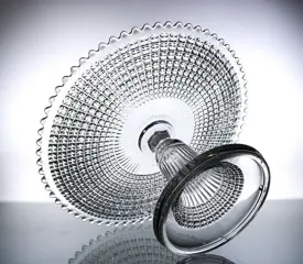 Val Saint Lambert - Charles Graffart - art deco taartstand