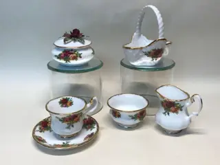 Royal Albert - minaturen servies (5) - Porselein - Old