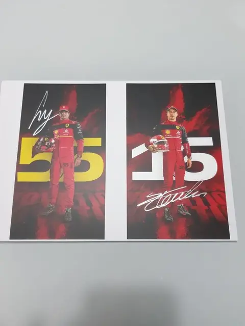 Ferrari - Formule 1 - Charles Leclerc and Carlos Sainz -