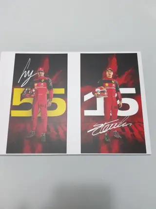 Ferrari - Formule 1 - Charles Leclerc and Carlos Sainz -