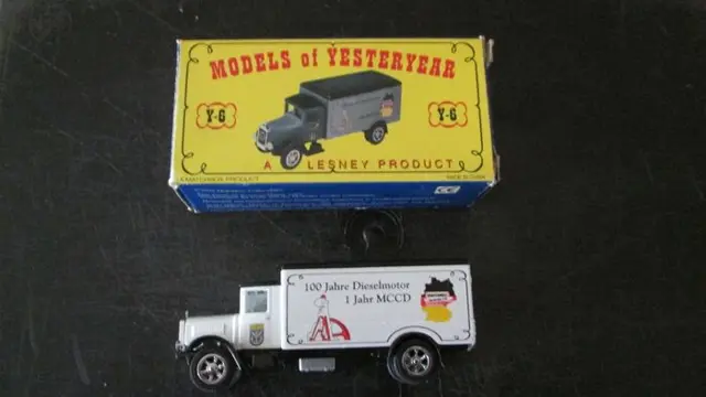 Matchbox - 1:69 - Mercedes Benz L5 1932 Code 2 - 100 Jahre Dieselmotor 1 Jahr MCCD