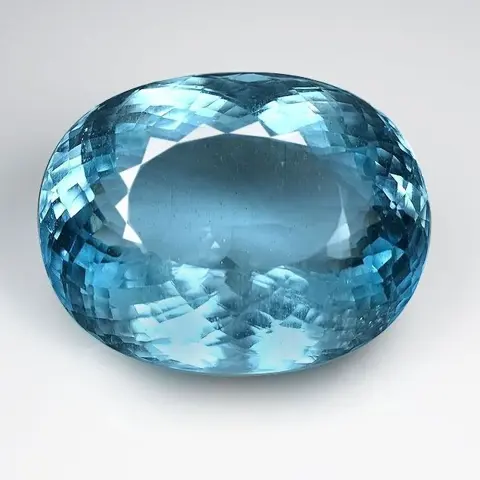 1 pcs Groenachtig blauw Aquamarijn - 29.30 ct