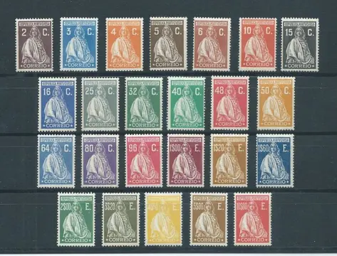 Portugal 1926 - Ceres London complete set - Mundifil 396/419