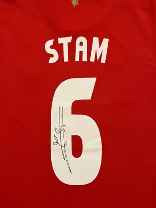Manchester United - Jaap Stam - Handtekening, Jersey(s)