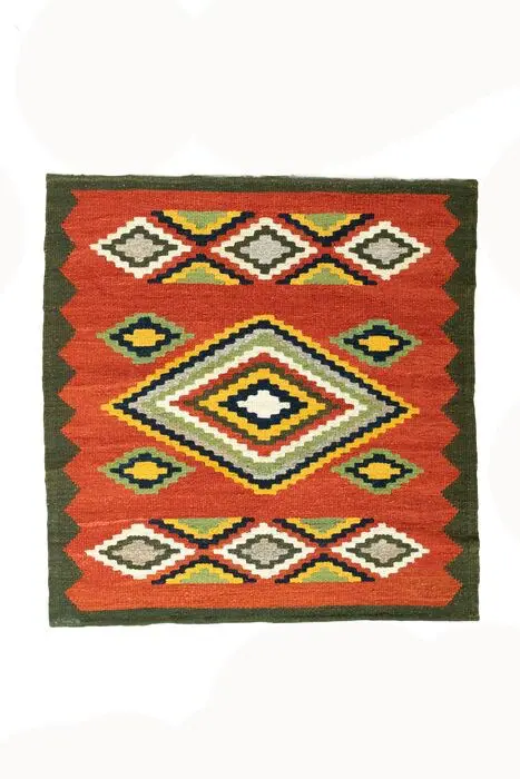 Designer Kelim - verzamelaars stuk - 104 cm - 100 cm