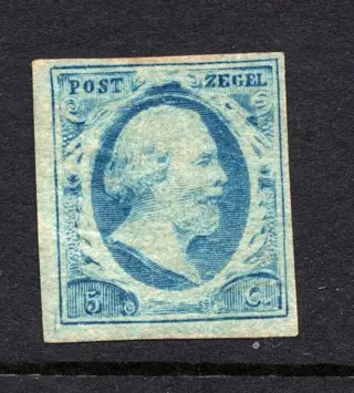 Nederland 1852 - Koning Willem III - NVPH 1r