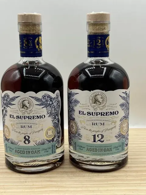 El Supremo Aged in Oak 8 and 12 years - 70cl - 2 flessen