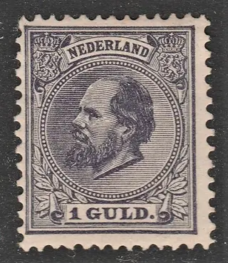 Nederland 1888 - Koning Willem III - NVPH 28