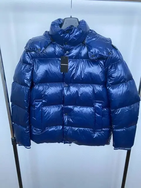 Emporio Armani - NEW - Blue - Size : 48eu ( M ) - Donsjas