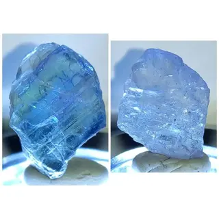 Mooie doorschijnende tanzanieten - 2,18 - 10,92 ct