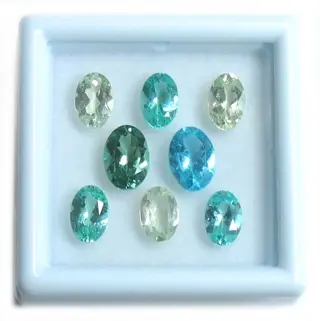 8 pcsApatiet - geen minimumprijs - 4.35 ct
