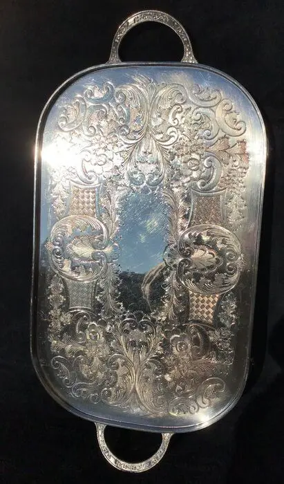 Epon Copper Sheffield - Dienblad (1) - Verzilverd