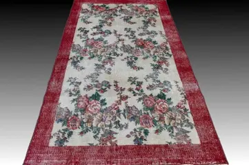 Vintage floral - Vloerkleed - 200 cm - 104 cm