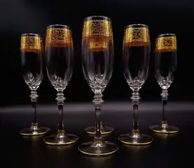 Same Cristalleria (SC Line) - Fluitjes (6) - .999 (24 kt)