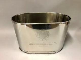 Large Champagne Cooler with Quotes of Lily Bollinger and