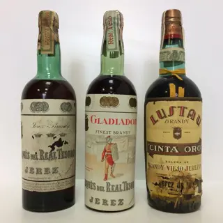 Marques del Real Tesoro, Emilio Lustau - Brandy Jerez: Tres