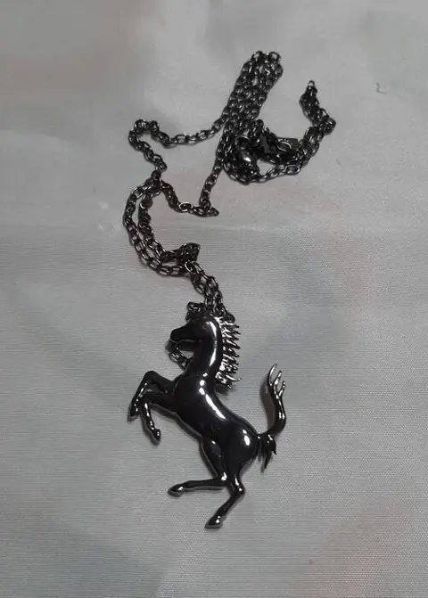 Accessoire - Collana Ferrari in acciaio made in italy -