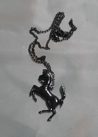 Accessoire - Collana Ferrari in acciaio made in italy -