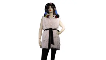 Artisan Furrier - Chinchilla Rex Gilet - Gemaakt in: