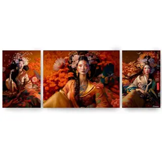 Ksavera - Japanese garden DS0198- XXL fine art prints 1m2