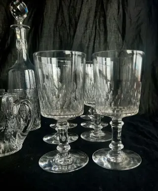 Baccarat - Tafelservies (19) - kristallen baccarat -