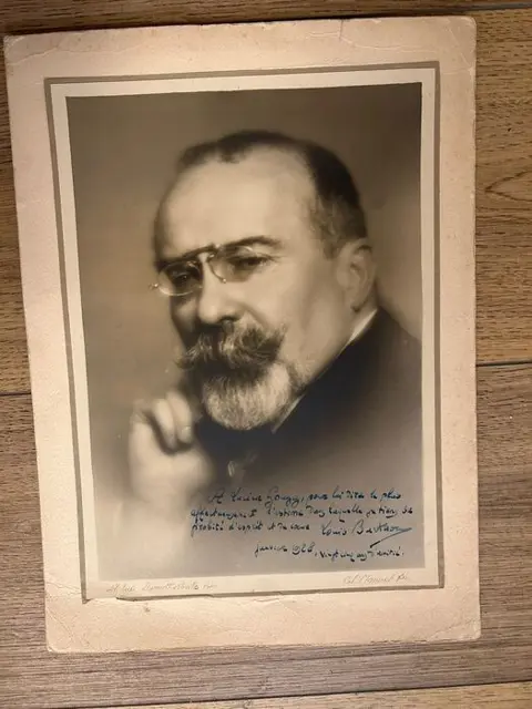 Louis Barthou - photographie dédicacée - 1928