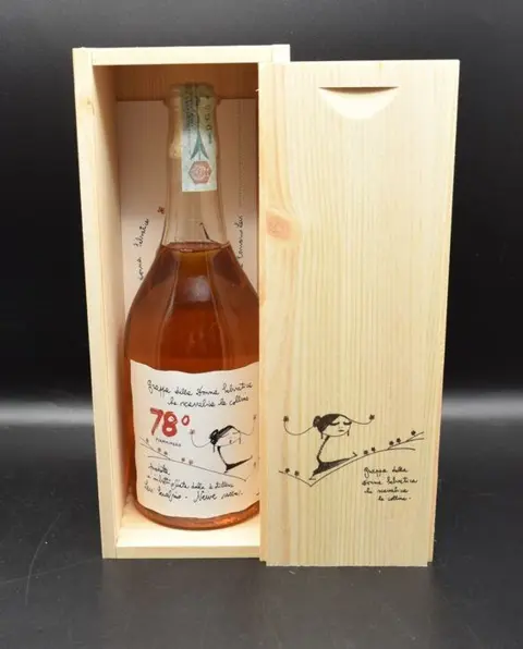 Grappe di Lidia &amp; Romano Levi - Grappa 78° Fiammifero